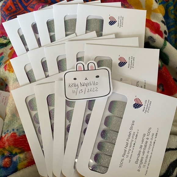 15 sets of Pacific Waters nail strips by Color Street for one low price - Picture 1 of 1